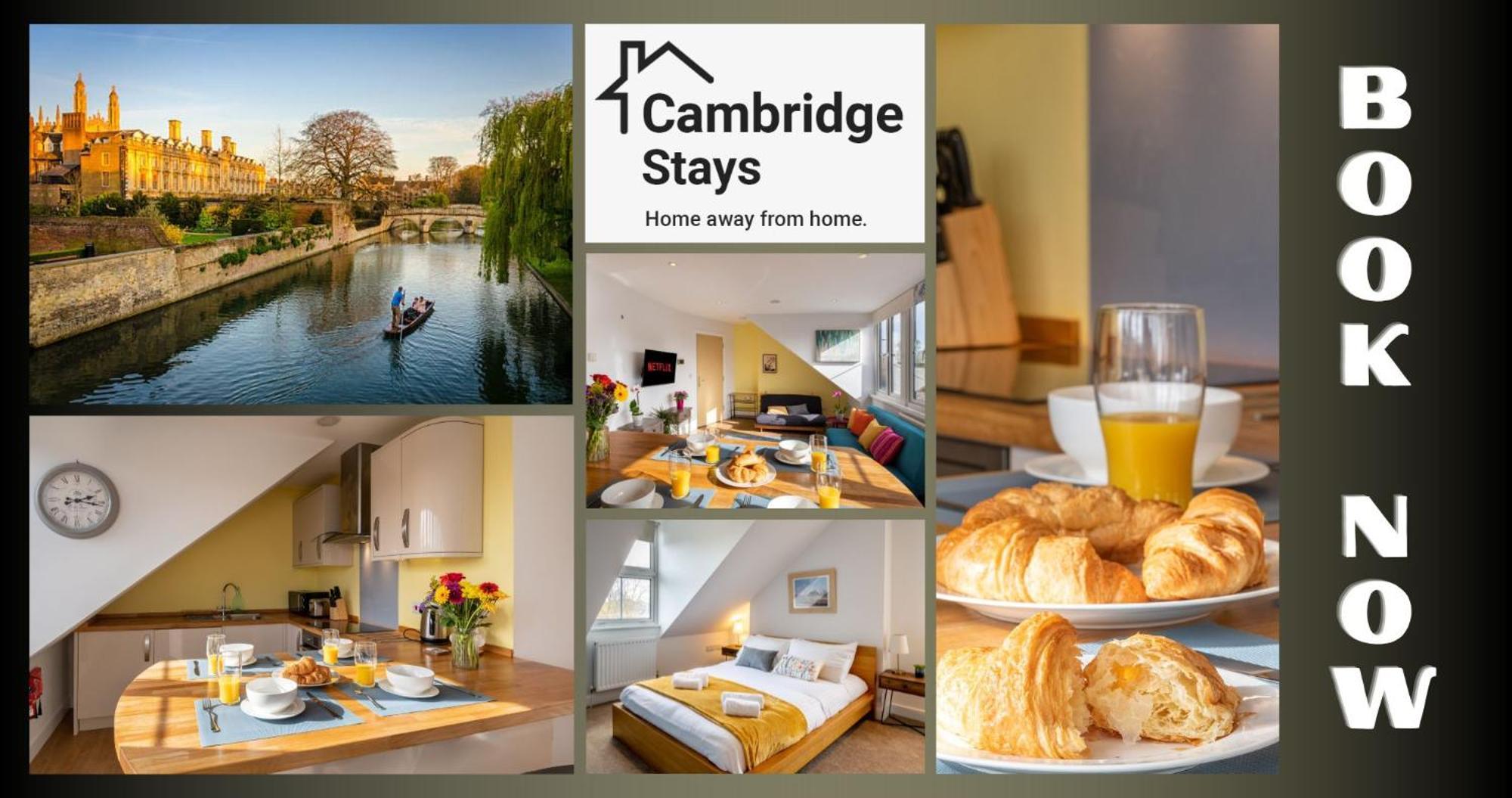 Cambridge Stays Diamond 2Br Apartment-Central-Parking-Walk To City & Train Station מראה חיצוני תמונה
